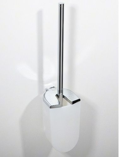 Ёрш для унитаза Keuco Elegance NEW, с крышкой, хром, 11664010100