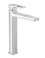 Смеситель для раковины Hansgrohe Metropol 260, со сливным клапаном Push-Open, хром, 74512000