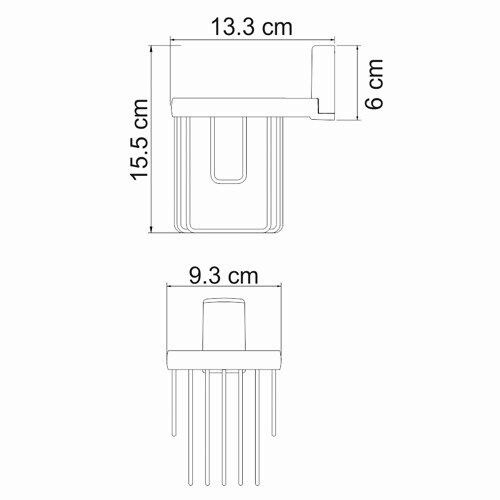 Держатель освежителя WasserKRAFT Exter K-5200, K-5245
