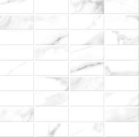 Мозаика Meissen Keramik White stream белый 30x30, 16677