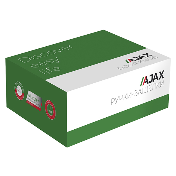 Ручка защелка Ajax DK610 AB-ET (6010 AB-E) (кл./фик.) бронза