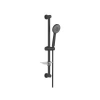 Душевой гарнитур Aquatek БЕТТА 3jet 65 см, матовый черный AQ2013MB