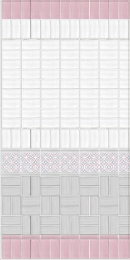 Плитка настенная Kerama Marazzi Мурано 7,4х15 розовый 16031