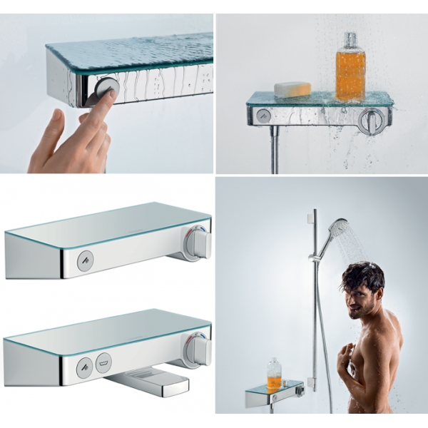Shower Tablet Select 300 Термостат для ванны цв. белый хром 13151400