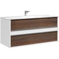 Тумба Clarberg Evolution 120 с умывальником Papyrus 1200, цвет крафт темный, EV0112CD