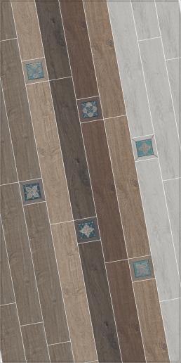 Вставка Kerama Marazzi Меранти 13х13 белый мозаичный ID57