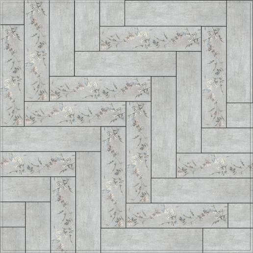 Плитка настенная Kerama Marazzi 9,9*40,2 Кантри Шик серый SG401700N