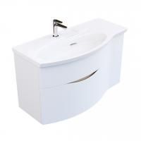 Тумба Kerama Marazzi Riva/Рива 100 см левая, белая матовая, RV.100Lh\WHT.M