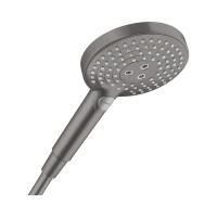 Душевая лейка Hansgrohe Raindance Select S 120 3jet, шлифованный черный хром, 26530340
