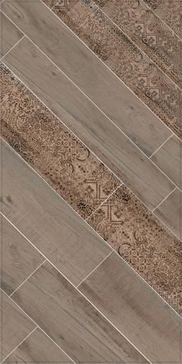Керамогранит Kerama Marazzi Про Вуд 20х119,5 беж светлый декорированный DL510500R