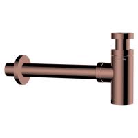 Сифон WasserKRAFT Asphe 7700 PVD-покрытие "розовое золото", A334