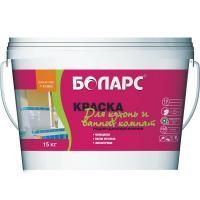 Краска водно-дисперсионная Боларс для кухонь и ванных комнат 3 кг