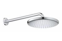 Верхний душ с душевым кронштейном Grohe Tempesta 250, хром, 26663000