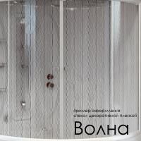 Декор на стекла душевого угла Radomir 110 квадратный, 1-64-0-0-0-120