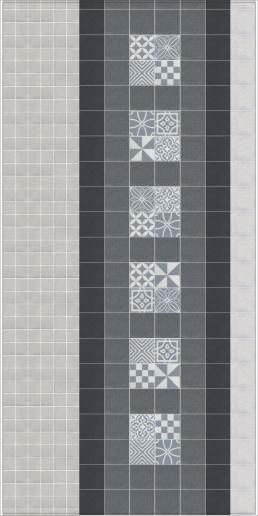 Вставка Kerama Marazzi Амальфи орнамент коричневый 9,9х9,9 STG\A405\1266
