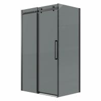 Душевая кабина Grossman Classic 90*160, тонированное, профиль черный мат, 120.K33.04.1690.21.10