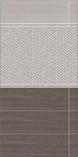 Керамогранит Kerama Marazzi Грасси серый светлый лаппатированый 15х60 SG315202R