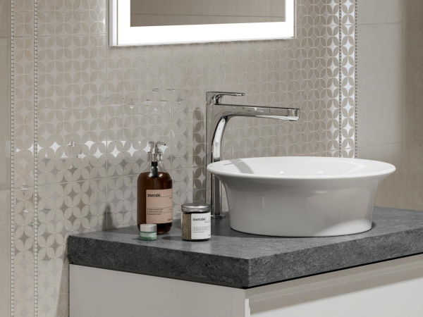 Керамическая плитка настенная Kerama Marazzi Туф бежевый светлый глянц 20х30, 8340