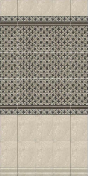 Плинтус Kerama Marazzi Эль-Реаль коричневый 20x10, FMD006