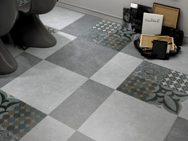 Ступень Kerama Marazzi Королевская дорога 30х60 серый темный SG614600R\GR