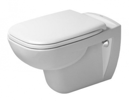 Унитаз подвесной Duravit D-Code Rimless 35.5х54.5 см с сиденьем с SoftClose, 45700900A1