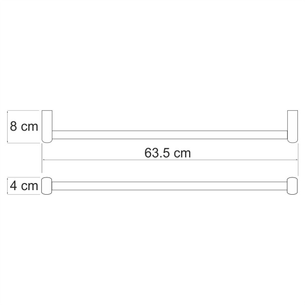 Держатель полотенец WasserKRAFT Berkel K-6800, K-6830
