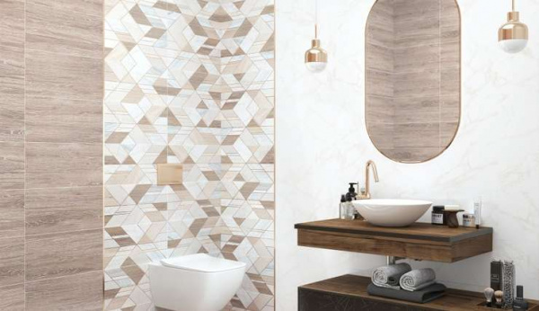 Керамическая плитка настенная AltaCera Артдеко белый / Artdeco White 250*500*9, WT9ARE00