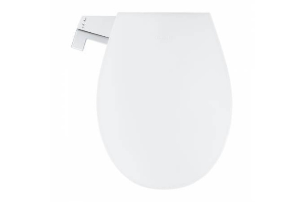 Сиденье-биде для унитаза Grohe Bau Ceramic, ручное управление, альпин-белый, 39648SH0