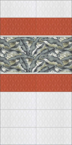Плитка настенная Kerama Marazzi Диагональ белый 25x75, 12125R