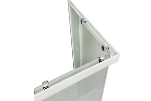 Душевая кабина Royal Bath 85х80х200 матовое стекло, белый профиль,