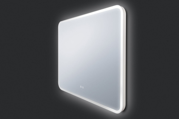 Зеркало Aqua de Marco Амазон Мюзик 91.5*68.5 см, с LED-подсветкой, Bluetooth, динамики, антизапотева
