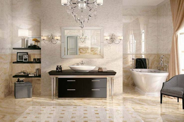 Керамогранит Atlas Concorde Supernova Onyx Honey Amber Lap. 59х119х1