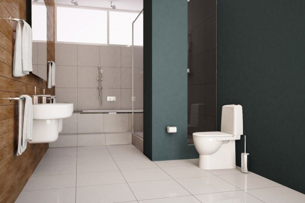 Унитаз-компакт  Sanita Luxe Best Luxe с крышкой дюропласт, BSTSLCC01020522