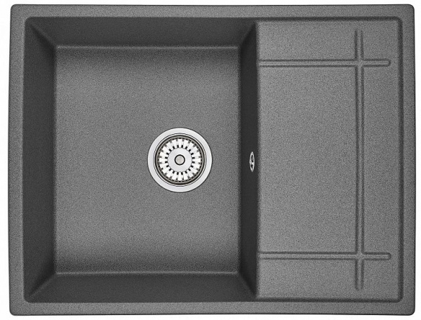 Мойка для кухни Granula GR-6501 650х500мм (Мойка для кухни Granula GR-6501 650х500мм, графит)