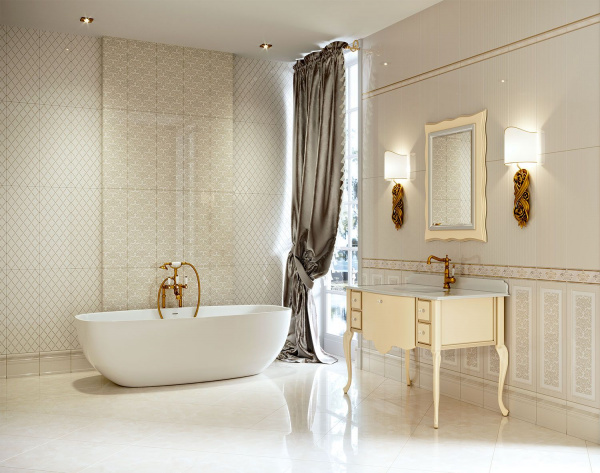 Керамическая плитка настенная Eurotile Ceramica VALENTINO (панель) 29,5х89,5, 227 VDS2GY