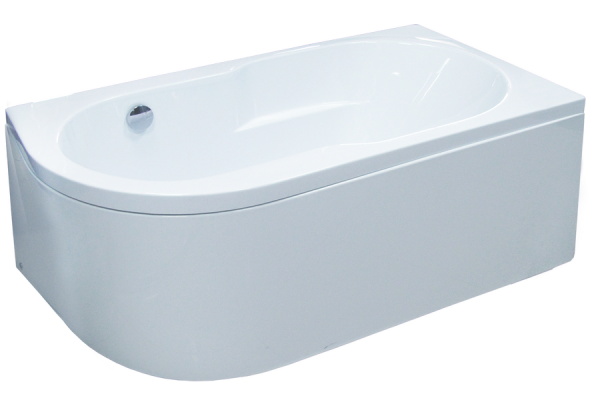 Ванна акриловая Royal Bath AZUR  140х80х60 см, белый, правая, RB614200R