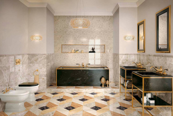 Керамогранит Atlas Concorde Supernova Onyx Ivory Chiffon Lappato 59х59х1