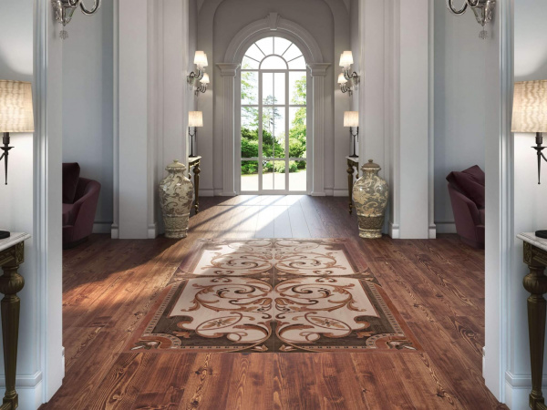 Керамогранит Kerama Marazzi 20*160 Гранд Вуд коричневый DD750200R