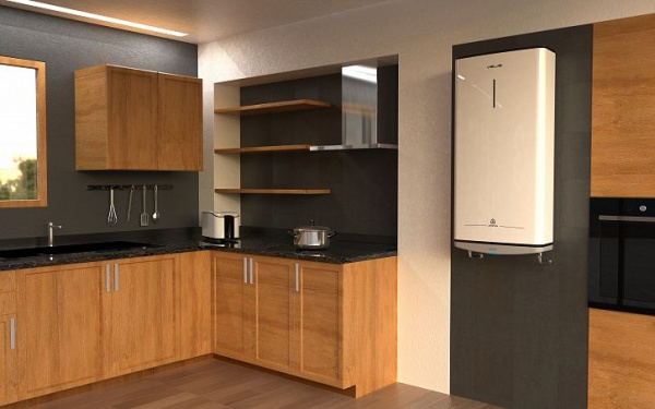 Водонагреватель электрический Ariston VELIS STYLE R 80 плоский, 3700724