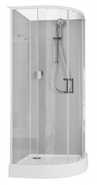 Душевая кабина Aquanet Passion EVO R white 90x90 набор 2