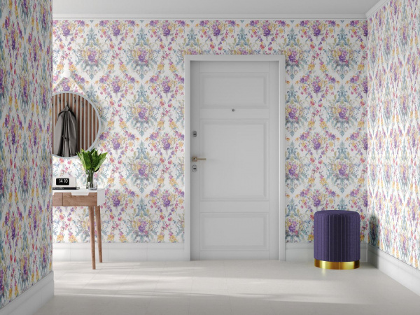 Обои виниловые Kerama Marazzi Эдем фон, бежевый, KM5806