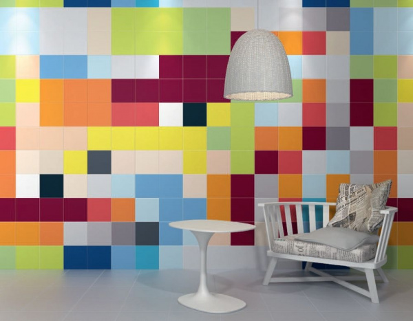 Плитка настенная Kerama Marazzi Калейдоскоп 20х20 оранжевый 5108
