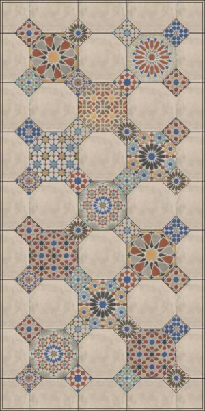 Плитка керамическая напольная Kerama Marazzi Паласио 24x24, VT\A52\SG2432