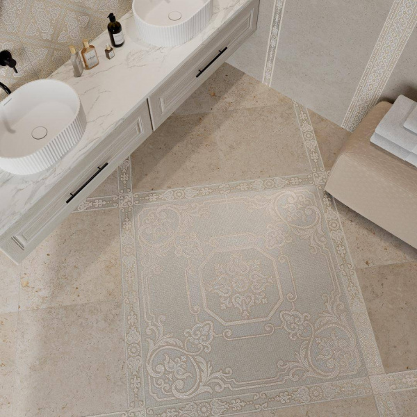 Керамическая плитка настенная Kerama Marazzi Карму структура бежевый светлый мат 30х60, 11208R