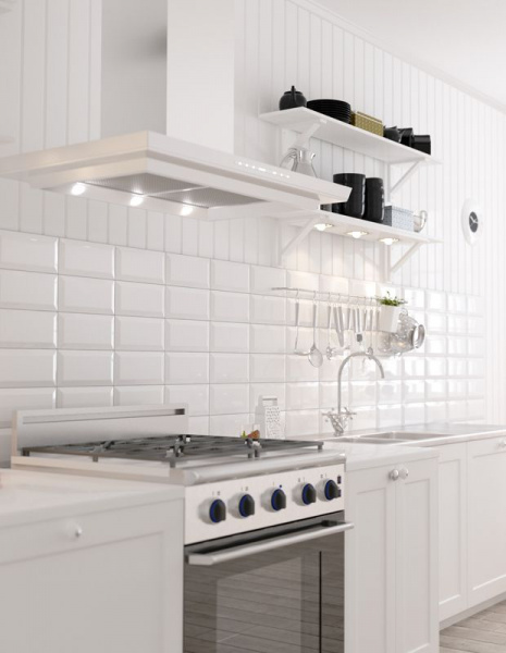 Плитка для стен Golden Tile 100х200 Metrotiles Красный (469061)