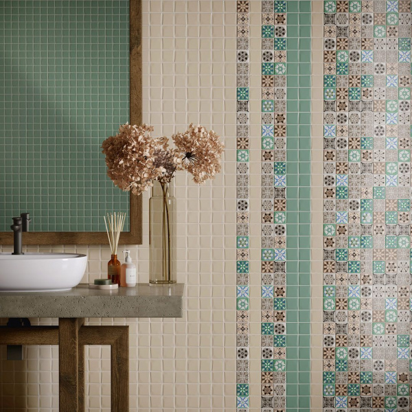 Вставка Kerama Marazzi Анвер 9 4,85x4,85 коричневый, OS\C175\21052