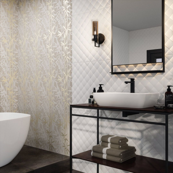 Керамическая плитка настенная Kerama Marazzi Бамбу бежевый, 11192R