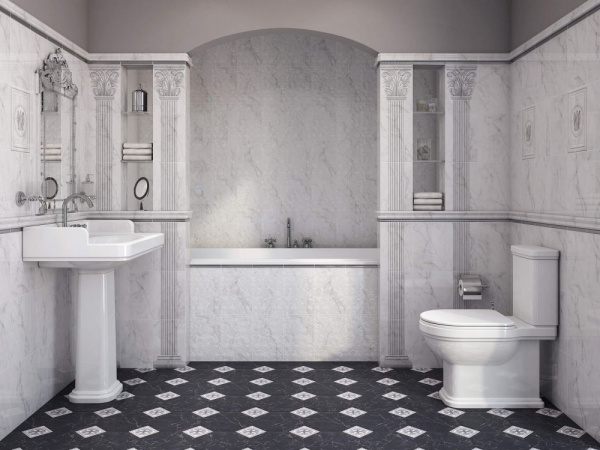Декор Kerama Marazzi Вилла Юпитера 20х30 капитель STG\A409\1\8248