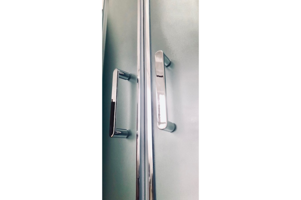 Гидромассажный бокс Royal Bath 90х90х217, белое/матовое стекло, хромированный профиль, RB 90HP7-WС-С