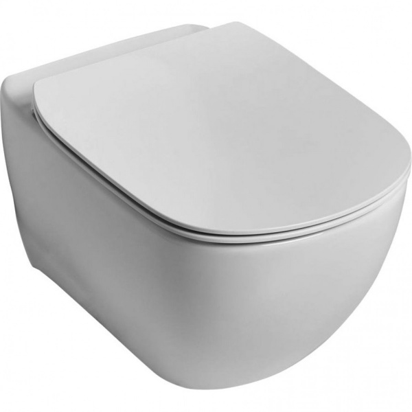 Подвесной унитаз Ideal Standard TESI, Silk White, AquaBlade, T0079V1